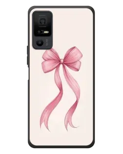 Чехол для TCL 40 NxtPaper 5G с картинкой «Розовый бант»