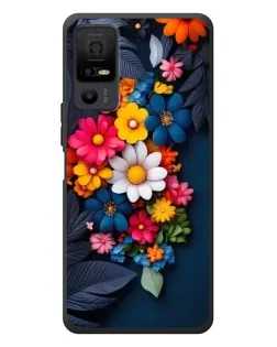 Чехол для TCL 40 NxtPaper 5G с картинкой «Цветочная феерия»