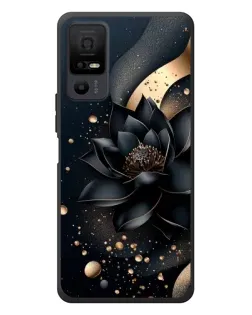 Чехол для TCL 40 NxtPaper 5G с картинкой «Черный лотос»