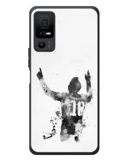 Чохол для TCL 40 NxtPaper 5G з картинкою «Чорно-білий силует Мессі» Чохол для TCL 40 NxtPaper 5G з картинкою «Чорно-білий силует Мессі»