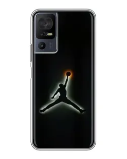 Чохол для TCL 40 SE з картинкою «Jordan Gradient Logo»