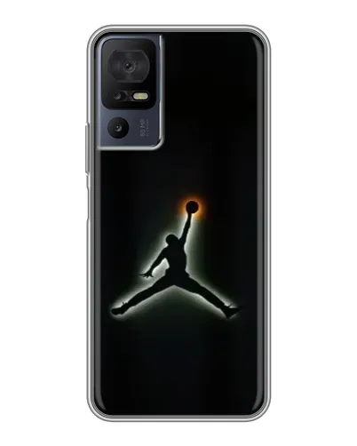 Чохол для TCL 40 SE з картинкою «Jordan Gradient Logo»