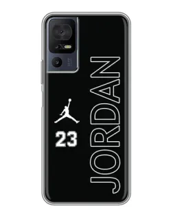 Чохол для TCL 40 SE з картинкою «Jordan Vertical»