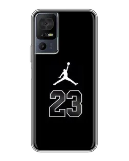 Чохол для TCL 40 SE з картинкою «Jordan Flight 23»