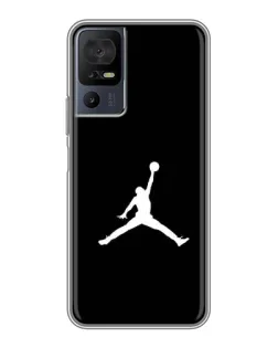 Чохол для TCL 40 SE з картинкою «Jordan Silhouette»