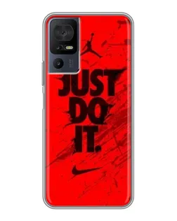 Чохол для TCL 40 SE з картинкою «Nike Just Do It»
