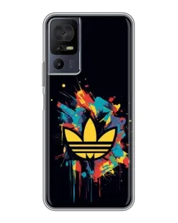 Чохол для TCL 40 SE з картинкою «Adidas Splash»