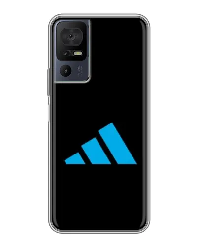 Чохол для TCL 40 SE з картинкою «Adidas Cyan Logo»