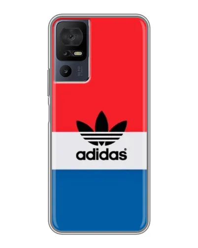 Чохол для TCL 40 SE з картинкою «Adidas Retro Block»
