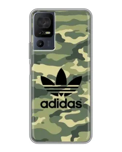 Чохол для TCL 40 SE з картинкою «Мілітарі стиль Adidas»
