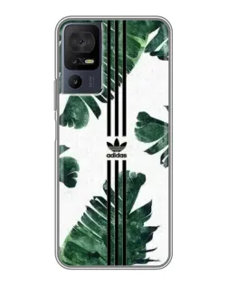Чохол для TCL 40 SE з картинкою «Пальмове листя адідас»