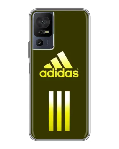 Чохол для TCL 40 SE з картинкою «Оливковий градієнт Adidas»