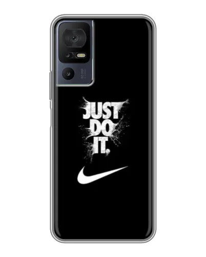 Чохол для TCL 40 SE з картинкою «Текстовий принт Nike»