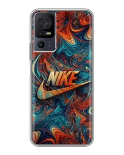 Чохол для TCL 40 SE з картинкою «Nike в абстракції»