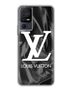 Чохол для TCL 40 SE з картинкою «Шовковий Louis Vuitton»