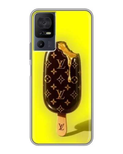 Чохол для TCL 40 SE з картинкою «Морозиво від LV»