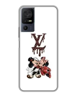 Чохол для TCL 40 SE з картинкою «LV та Міккі Маус»
