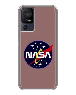 Чохол для TCL 40 SE з картинкою «NASA — ретро космос»