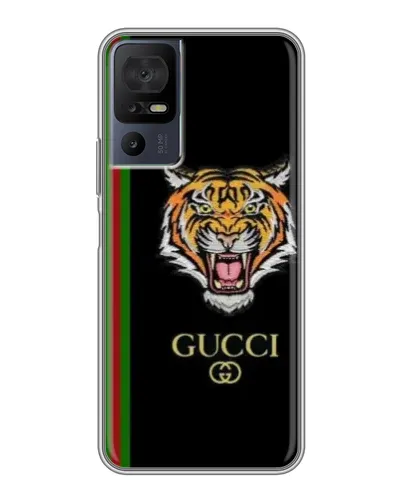 Чохол для TCL 40 SE з картинкою «Тигр Gucci»