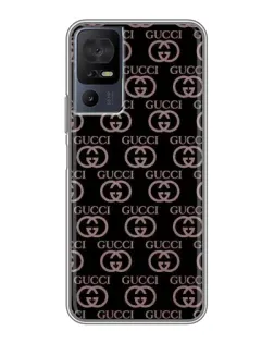Чохол для TCL 40 SE з картинкою «Класична монограма Gucci»