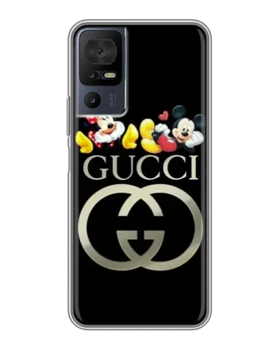 Чохол для TCL 40 SE з картинкою «Gucci — герої Disney»