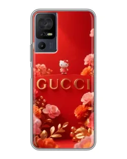 Чохол для TCL 40 SE з картинкою «Gucci — золотий сад»