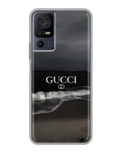 Чохол для TCL 40 SE з картинкою «Gucci — морський прибій»