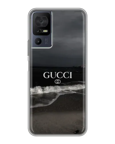 Чохол для TCL 40 SE з картинкою «Gucci — морський прибій»