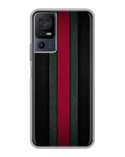 Чохол для TCL 40 SE з картинкою «Gucci — неонова лінія»