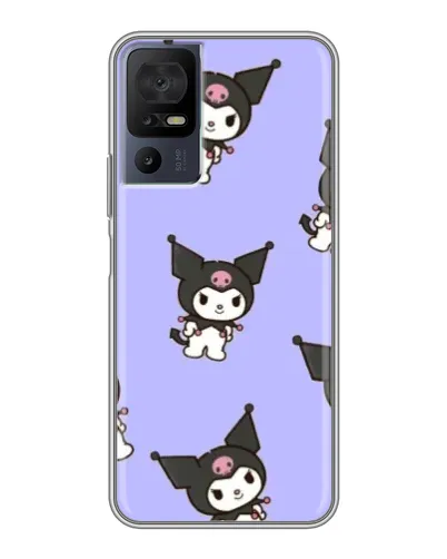 Чохол для TCL 40 SE з картинкою «Паттерн з Kuromi»