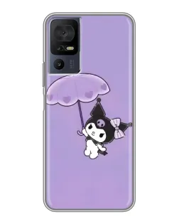 Чохол для TCL 40 SE з картинкою «Kuromi з парасолькою»