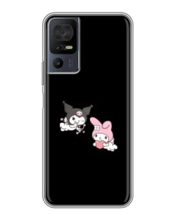 Чохол для TCL 40 SE з картинкою «My Melody та Kuromi»
