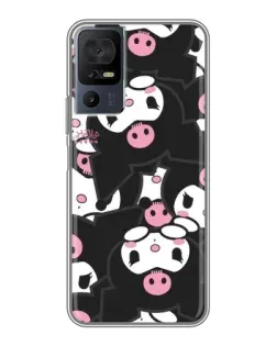 Чохол для TCL 40 SE з картинкою «Kuromi з сердечком»