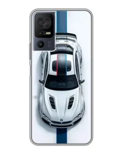 Чохол для TCL 40 SE з картинкою «Вид зверху — BMW M»