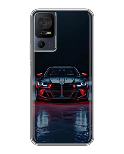 Чохол для TCL 40 SE з картинкою «BMW на мокрій дорозі»