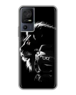 Чохол для TCL 40 SE з картинкою «BMW та лев»