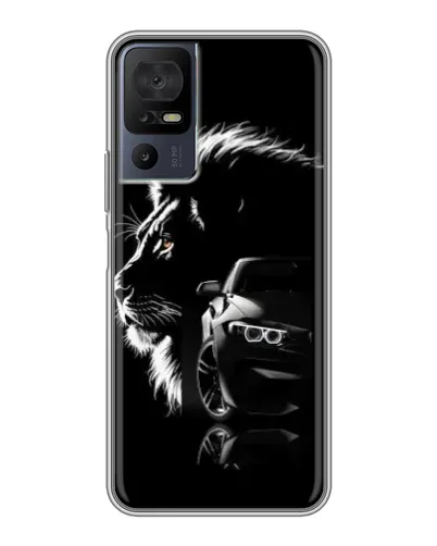 Чохол для TCL 40 SE з картинкою «BMW та лев»
