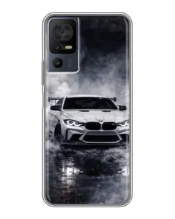 Чохол для TCL 40 SE з картинкою «BMW крізь туман»