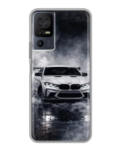 Чохол для TCL 40 SE з картинкою «BMW крізь туман»