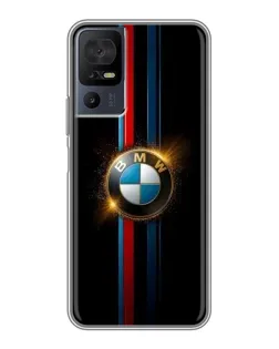 Чохол для TCL 40 SE з картинкою «BMW M-Power неон»