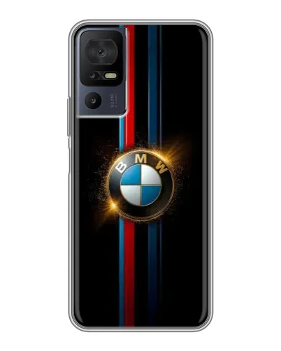 Чохол для TCL 40 SE з картинкою «BMW M-Power неон»