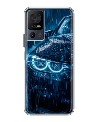 Чехол для TCL 40 SE с картинкой «BMW под дождем» Чехол для TCL 40 SE с картинкой «BMW под дождем»