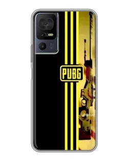 Чохол для TCL 40 SE з картинкою «PUBG — камуфляжний шолом»