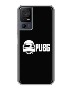Чохол для TCL 40 SE з картинкою «PUBG — класичний лого»