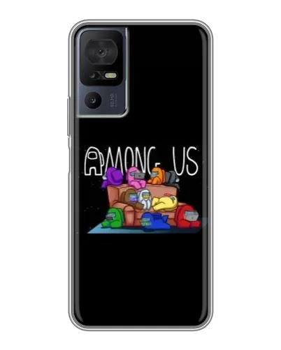 Чохол для TCL 40 SE з картинкою «Логотип Among Us»