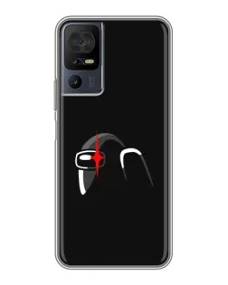 Чохол для TCL 40 SE з картинкою «Among Us шолом»