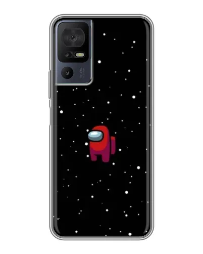 Чохол для TCL 40 SE з картинкою «Червоний Among Us»