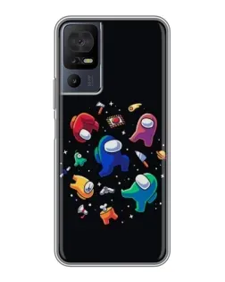 Чохол для TCL 40 SE з картинкою «Among Us космос»