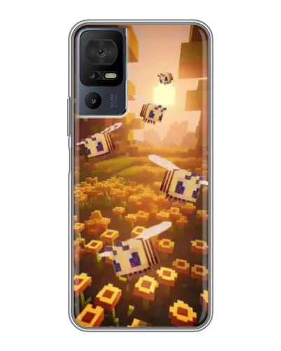 Чохол для TCL 40 SE з картинкою «Поле соняшників»