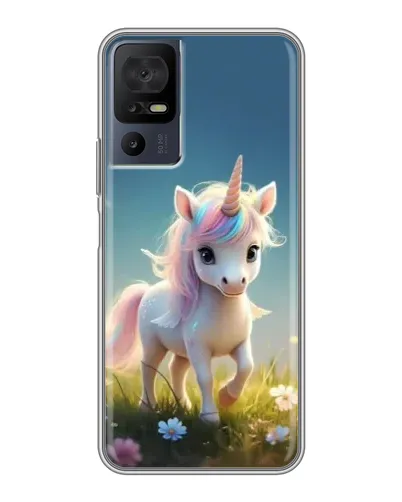 Чохол для TCL 40 SE з картинкою «Єдиноріг на галявині» Чохол для TCL 40 SE з картинкою «Єдиноріг на галявині»